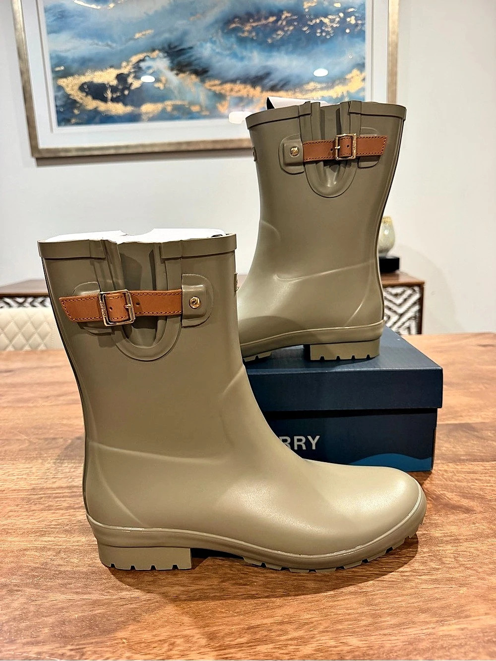 Sprerry Drizzle Mid_WM311-Sage Size 9.5W/8M BNIB